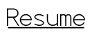 Resume